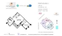 Unit 2202 floor plan